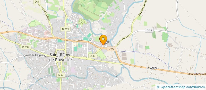 localisation de l'entreprise TOURNASSET ET FILS  ST REMY DE PROVENCE