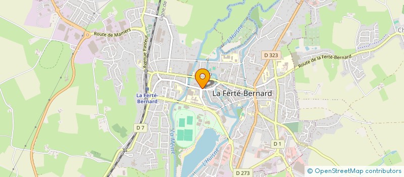 localisation de l'entreprise TOURNAT PATRIMOINE  LA FERTE-BERNARD