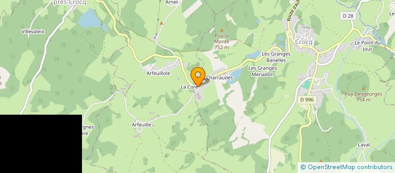 localisation de l'entreprise TOURNAUD MECANIQUE GENERALE  CROCQ