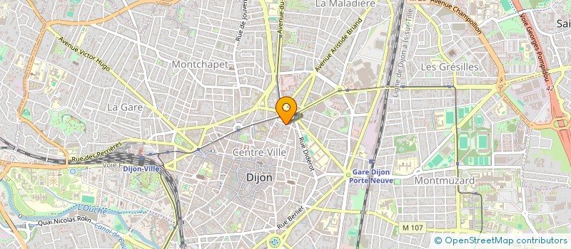 localisation de l'entreprise TOURNAY & BIDI à DIJON