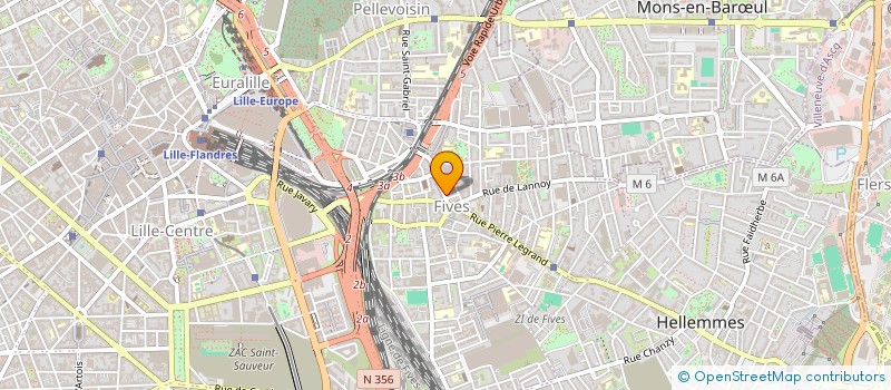 localisation de l'entreprise TOURNE AU SOL à LILLE