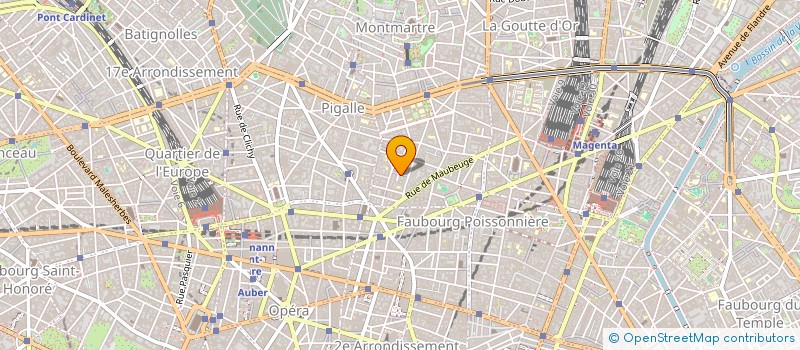 localisation de l'entreprise TOURNE FILMS  PARIS