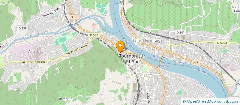 localisation de l'entreprise TOURNE ON FETE à TOURNON-SUR-RHONE
