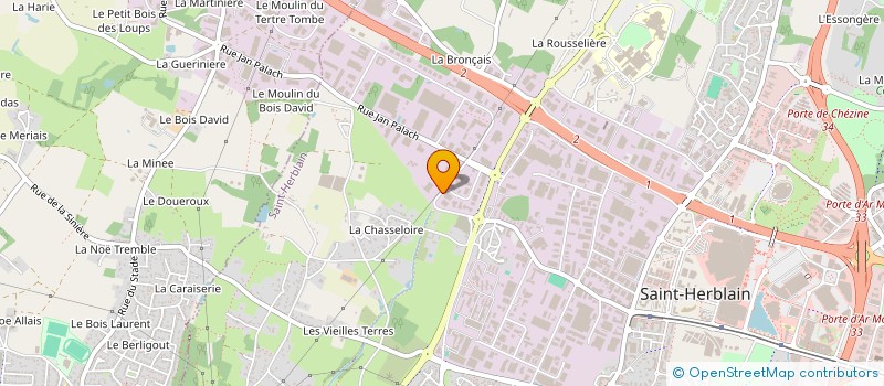 localisation de l'entreprise TOURNEBOIS à MONTBERT