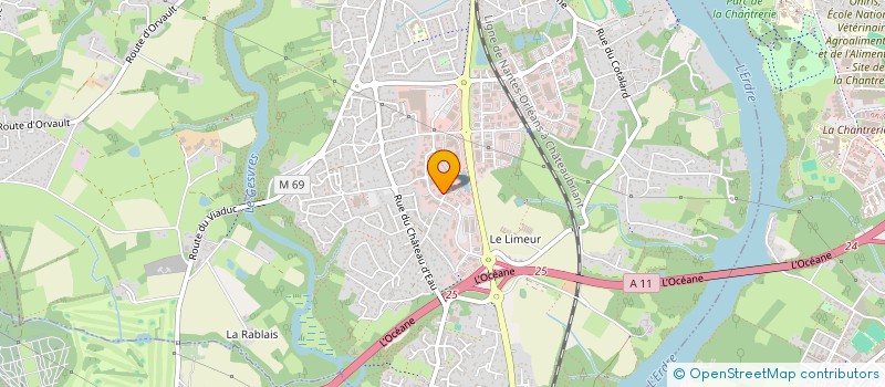 localisation de l'entreprise TOURNEBRIDE  LA CHAPELLE-SUR-ERDRE