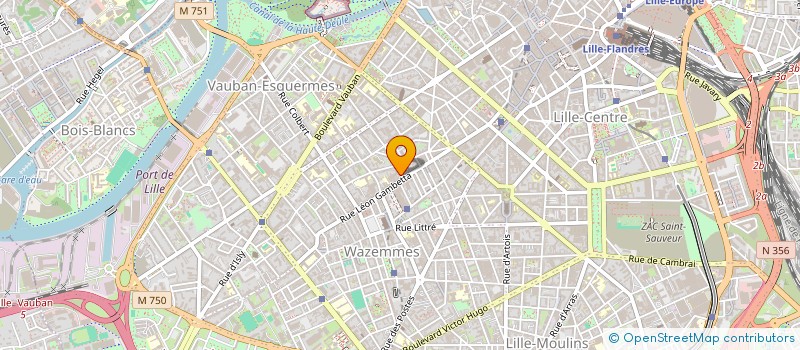 localisation de l'entreprise TOURNEDOS PRODUCTIONS à LILLE