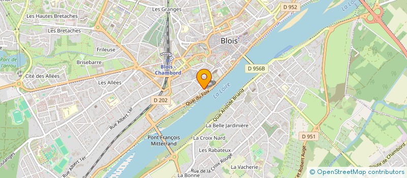 localisation de l'entreprise TOURNEGUIDE à BLOIS