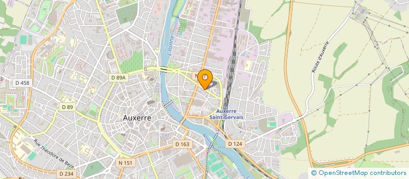 localisation de l'entreprise TOURNELLE AUTOMOBILES à AUXERRE