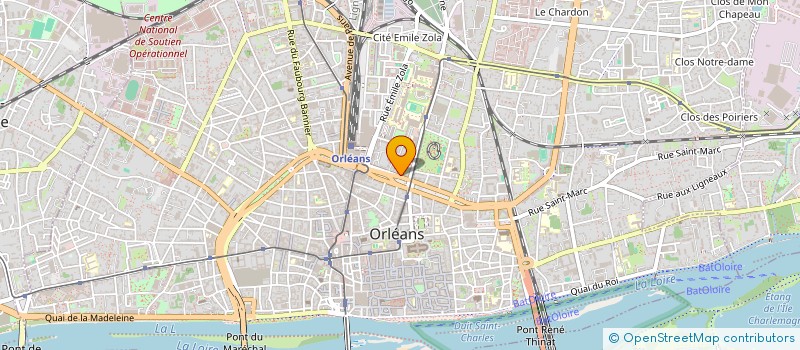 localisation de l'entreprise TOURNEMUSIQUE à ORLEANS