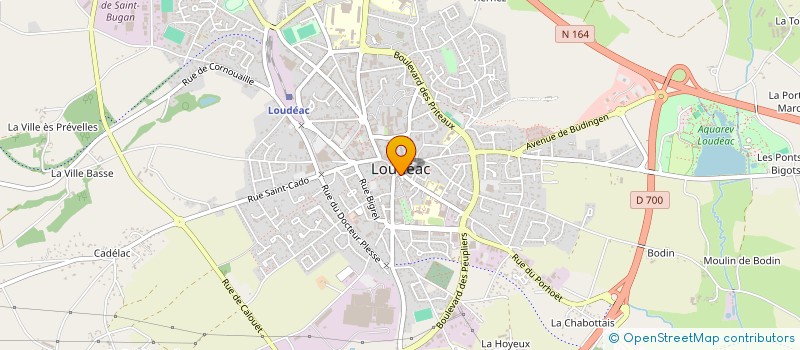 localisation de l'entreprise TOURNEPAGE à LOUDEAC