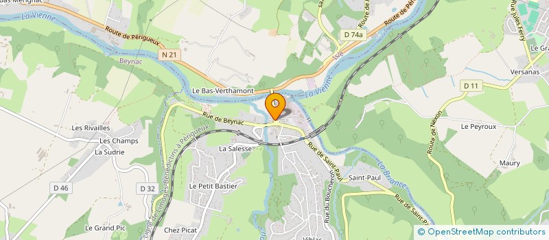 localisation de l'entreprise TOURNEPAINS à BOSMIE-L'AIGUILLE