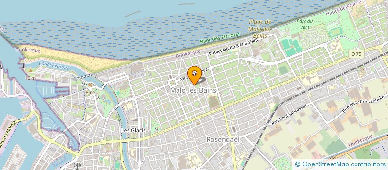 localisation de l'entreprise TOURNER-MONTER  DUNKERQUE