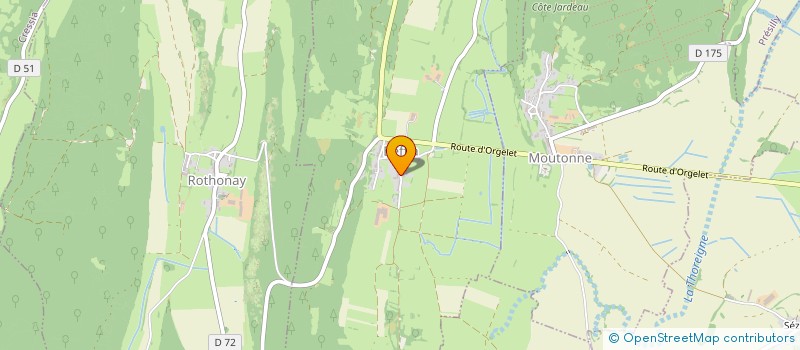 localisation de l'entreprise TOURNERIE CARRON  NANCUISE