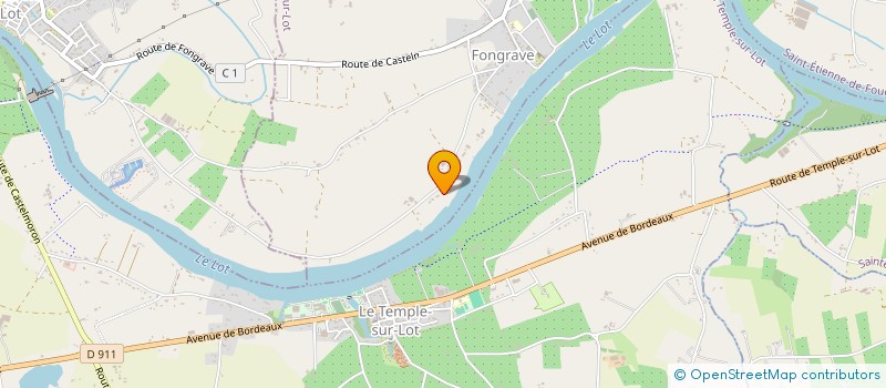 localisation de l'entreprise TOURNERIE D'AQUITAINE à FONGRAVE