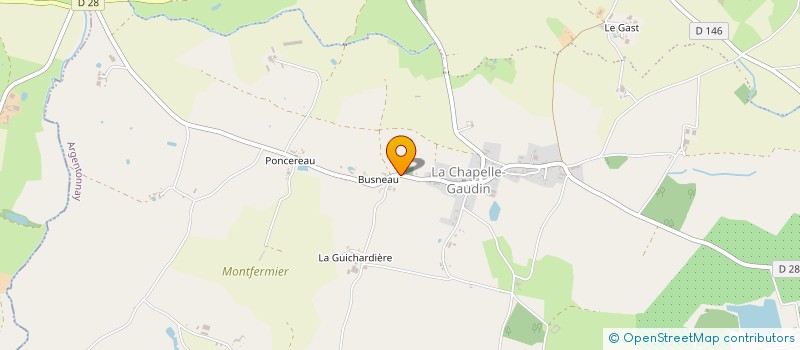 localisation de l'entreprise TOURNERIE DE L'ARGENTON  ARGENTONNAY