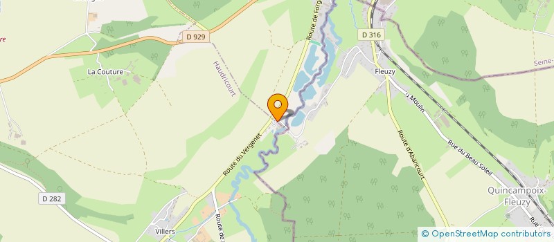 localisation de l'entreprise TOURNERIE DE LA BRESLE  HAUDRICOURT