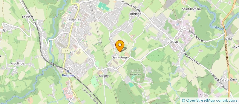 localisation de l'entreprise TOURNESOL à REIGNIER-ESERY