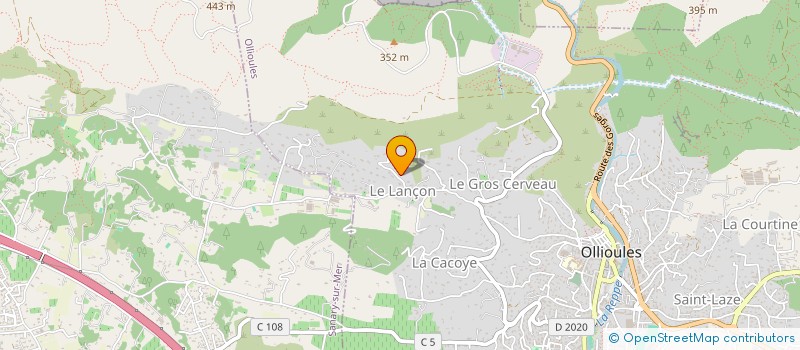 localisation de l'entreprise TOURNESOL à OLLIOULES