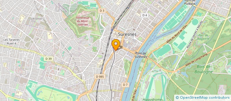 localisation de l'entreprise TOURNESOL ENERGIE à SURESNES