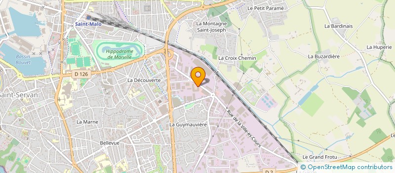 localisation de l'entreprise TOURNESOL HABITAT  SAINT-MALO