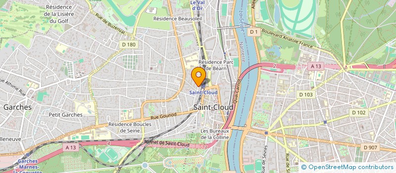 localisation de l'entreprise TOURNESOL MICROGRIDS à SAINT-CLOUD