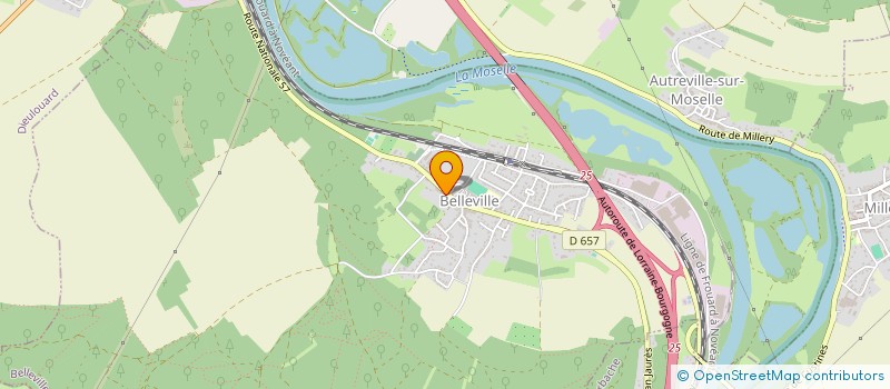 localisation de l'entreprise TOURNESOL, SE TOURNER VERS L'AVENIR  BELLEVILLE