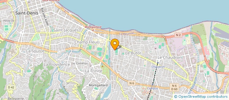 localisation de l'entreprise TOURNESOL SERVICES à SAINT-DENIS