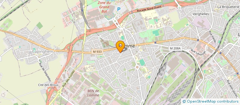 localisation de l'entreprise TOURNEUR RENOVATION à LILLE