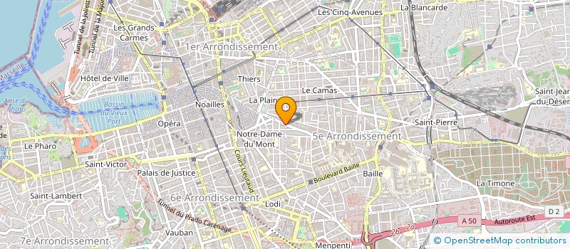 localisation de l'entreprise TOURNEZ LA PAGE à MARSEILLE