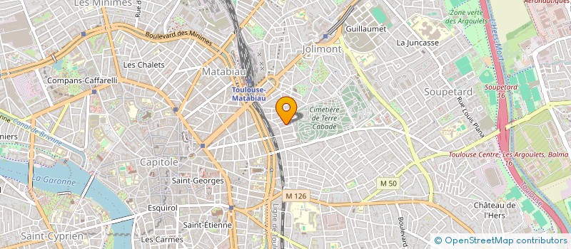 localisation de l'entreprise TOURNIE à TOULOUSE