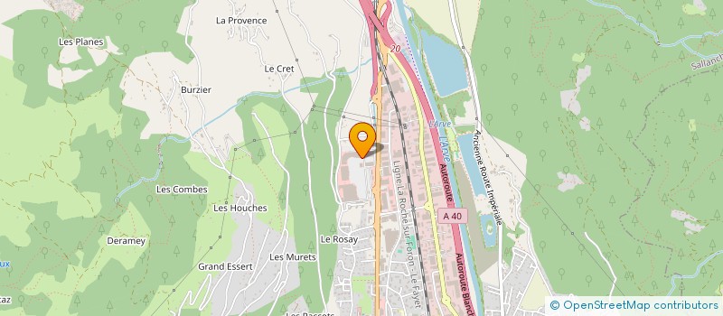 localisation de l'entreprise TOURNIER EXPANSION CUISINE LITERIE SALLANCHES à SALLANCHES