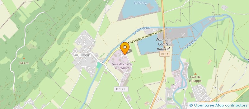 localisation de l'entreprise TOURNIER IMMO  VUILLECIN