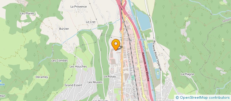 localisation de l'entreprise TOURNIER MANAGEMENT à SALLANCHES
