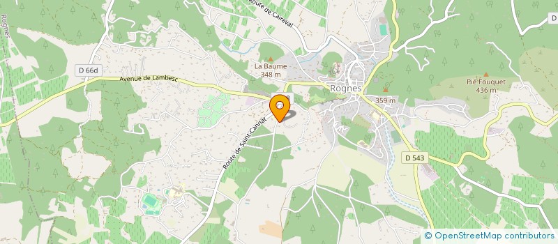 localisation de l'entreprise TOURNILLONE  ROGNES