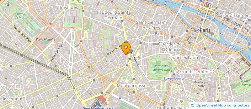 localisation de l'entreprise TOURNOI LES PARISIENNES  PARIS