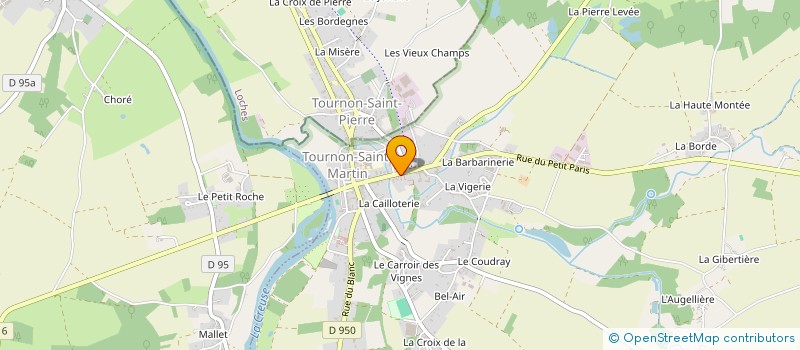 localisation de l'entreprise TOURNON HD à TOURNON-SAINT-MARTIN