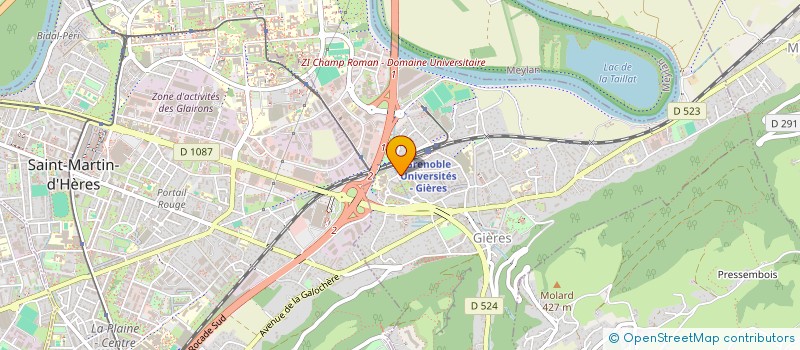 localisation de l'entreprise TOURNON YVES ET MINALA CHRYSTELLE  GIERES