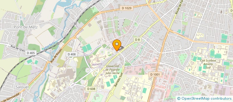 localisation de l'entreprise TOURNUS FONTAINES à AMIENS