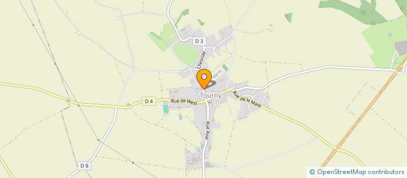 localisation de l'entreprise TOURNY BAT  VEXIN-SUR-EPTE