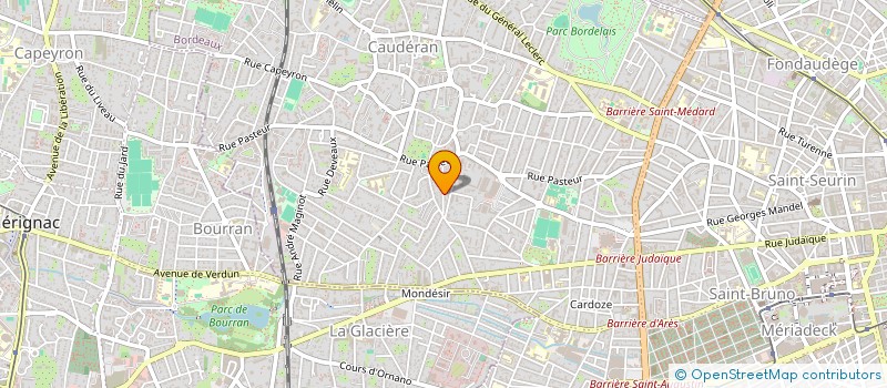 localisation de l'entreprise TOURNY LA BREE  BORDEAUX