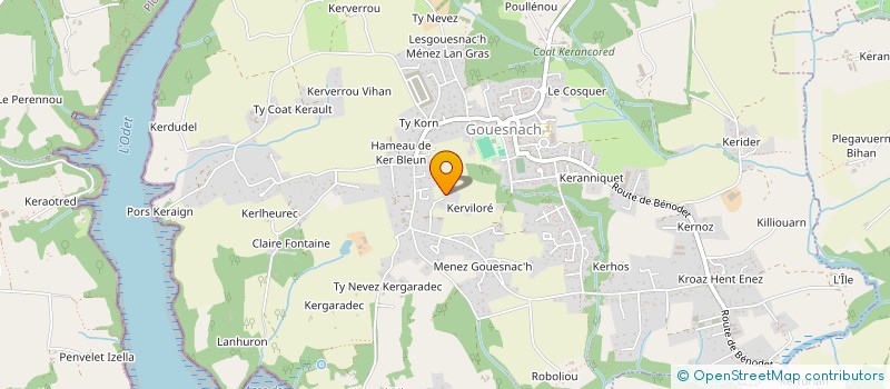 localisation de l'entreprise TOURONY  GOUESNACH