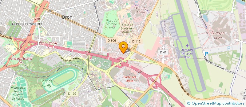 localisation de l'entreprise TOUROTEL à LYON