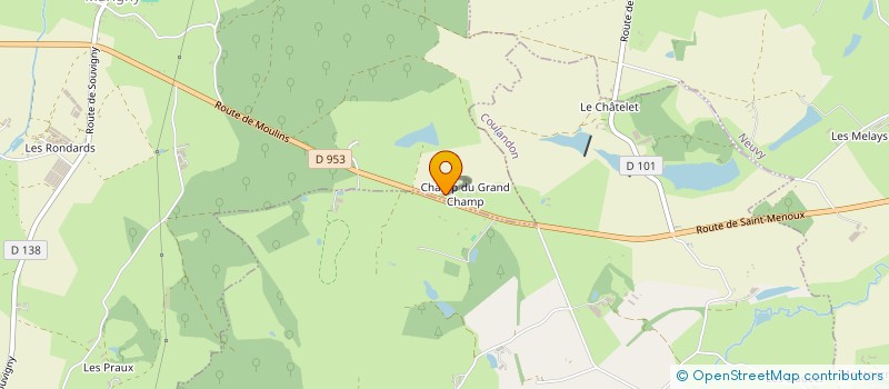 localisation de l'entreprise TOURRET BECHAREL  MARIGNY