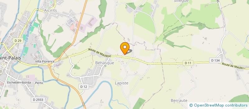 localisation de l'entreprise TOURREUIL NESKAK  BEHASQUE-LAPISTE