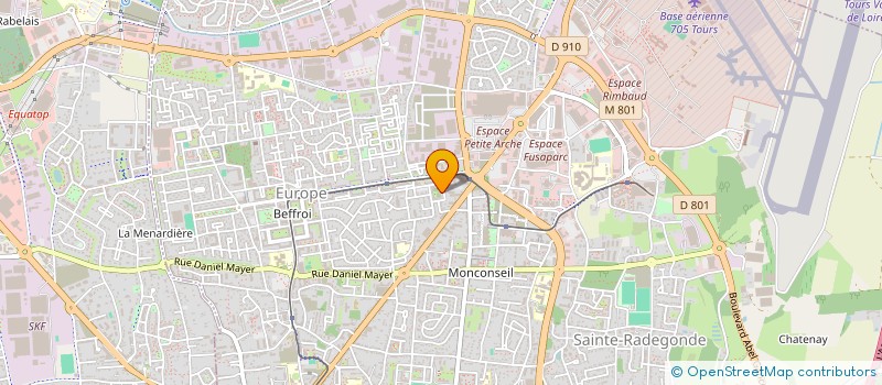 localisation de l'entreprise TOURS AUTO PRESTIGE  TOURS