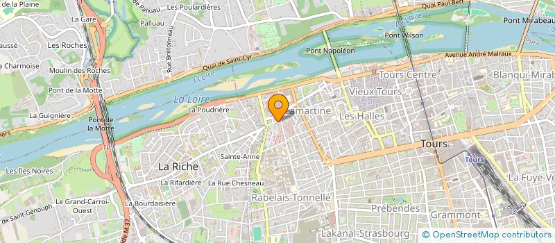 localisation de l'entreprise TOURS BE OR NOT TOURS BE  TOURS