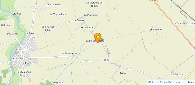 localisation de l'entreprise TOURS DENTAIRE à TAUXIGNY-SAINT-BAULD
