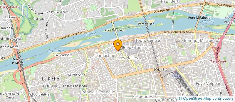 localisation de l'entreprise TOURS EST SOLAIRE  TOURS