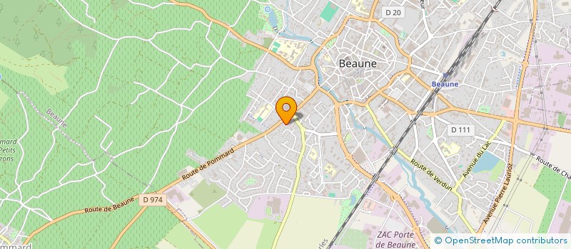 localisation de l'entreprise TOURS ET DETOURS à BEAUNE