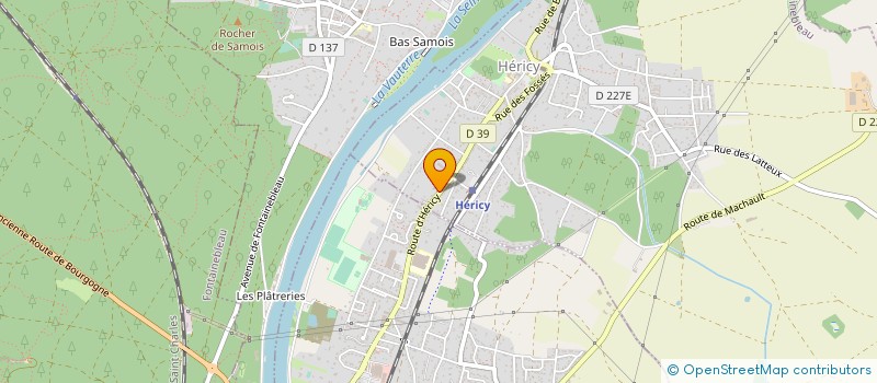 localisation de l'entreprise TOURS ET VOYAGES  HERICY